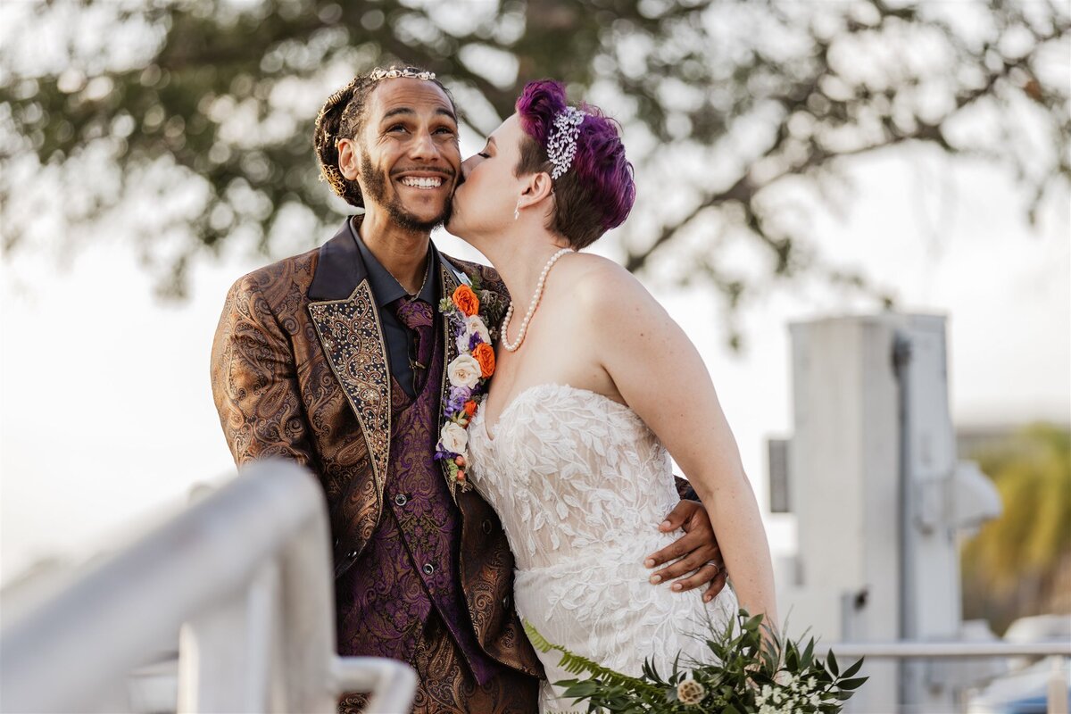 25 - Armature Works Wedding Bride & Groom - Tampa Bay Wedding Planner