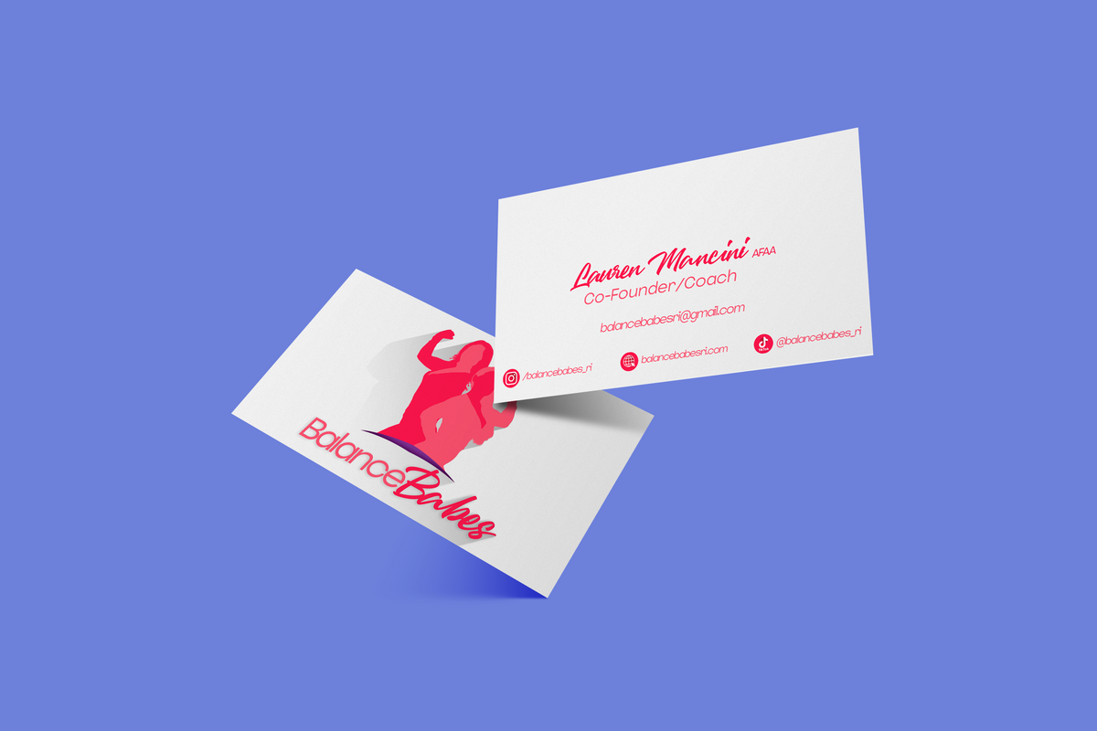 Business Card Mockup Lauren