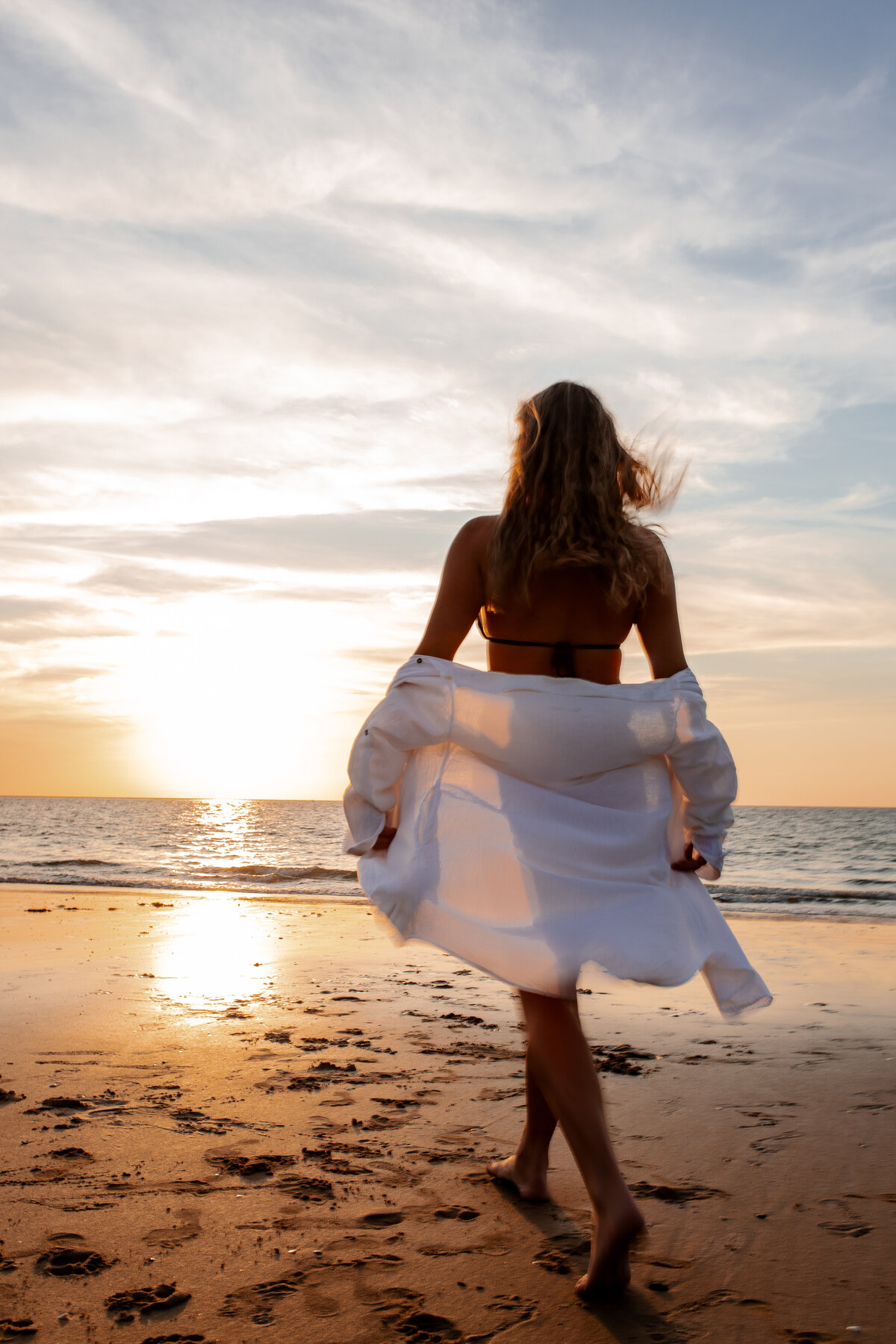 Empowerment photography highlighting soft textures and elegant movement