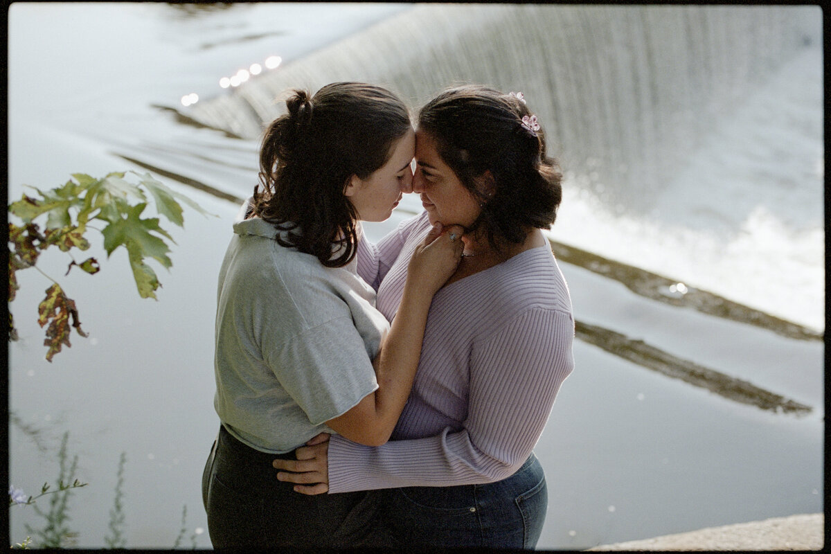 35mm film engagement photography in the Hudson Valley and Upstate New York