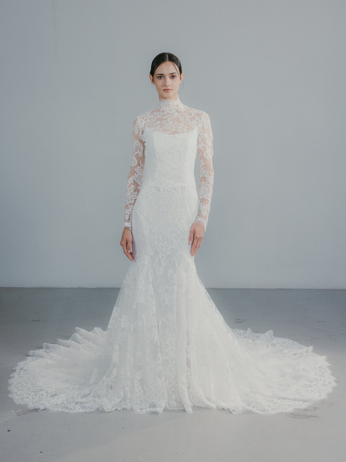 Lace wedding dress
