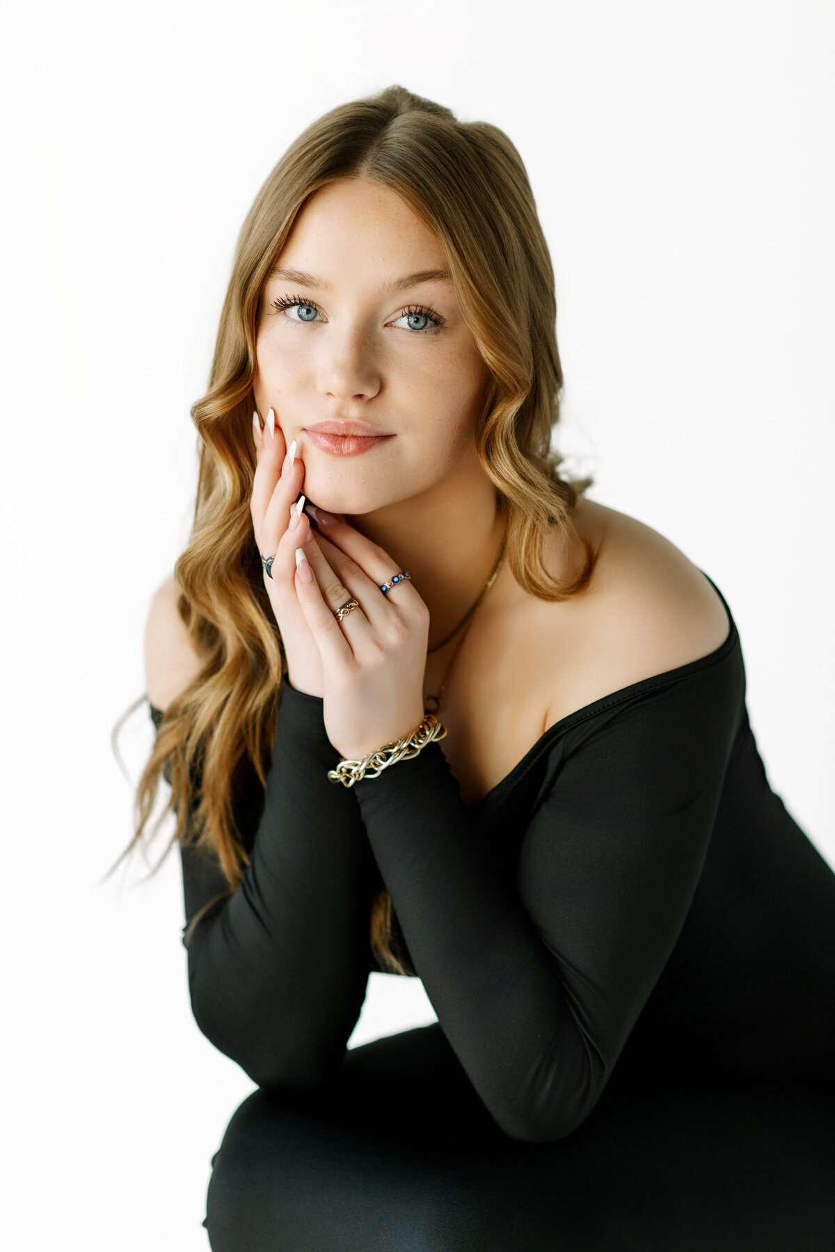 Kansas City Senior Pictures at a studio