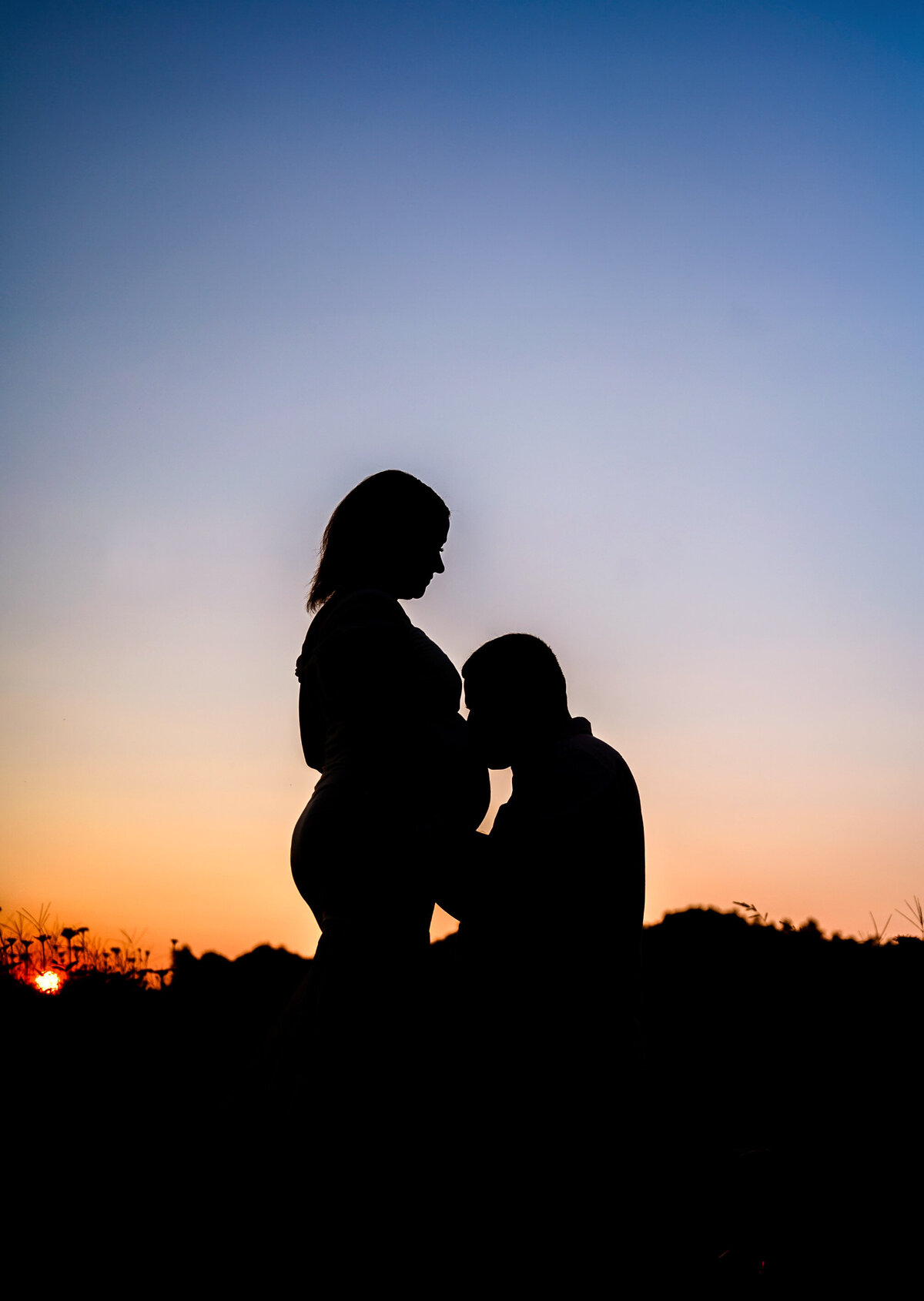 Golden Clover Photography - Maternity Session in the Flowers-71 copy