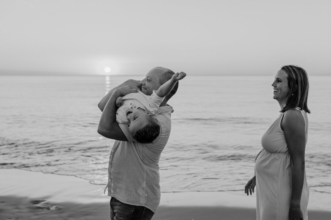 Fotoshoot strand zwangerschap-16