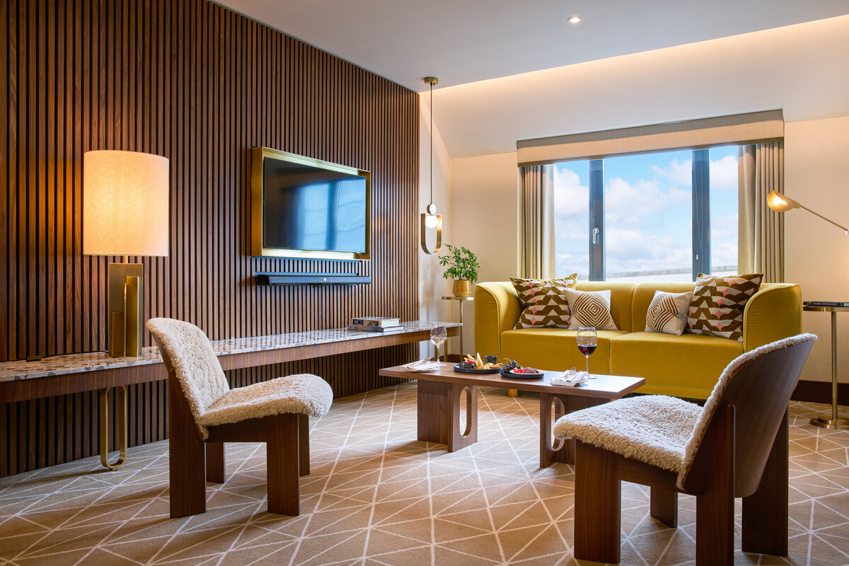 Waterstone - Fitzwilliam Hotel - Dublin - Luxury Boutique Hotel - 5th Floor Suite Lounge Full Res