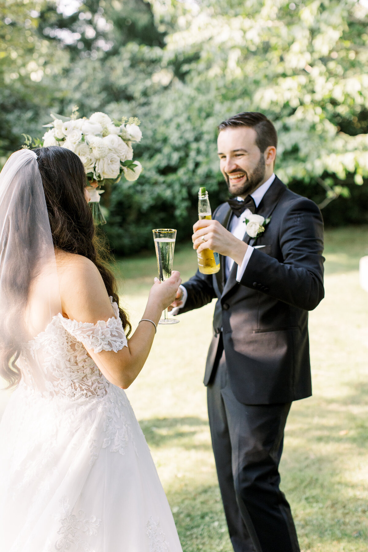 Blithewold Mansion Romantic and Timeless Summer Wedding