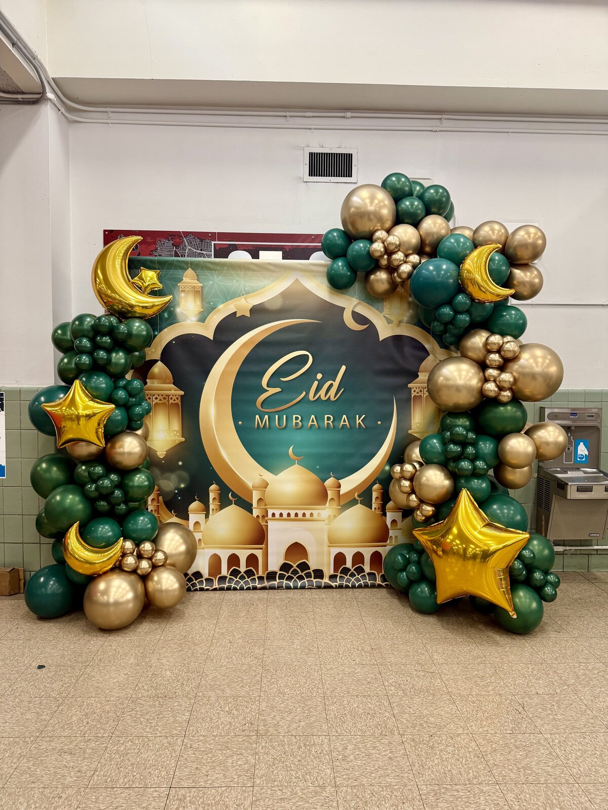 eid balloon decor