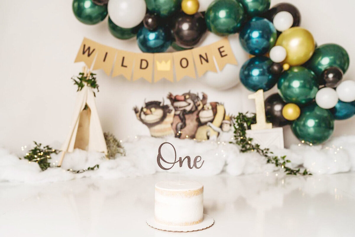 Wild one birthday cake topper, Where the wild things are