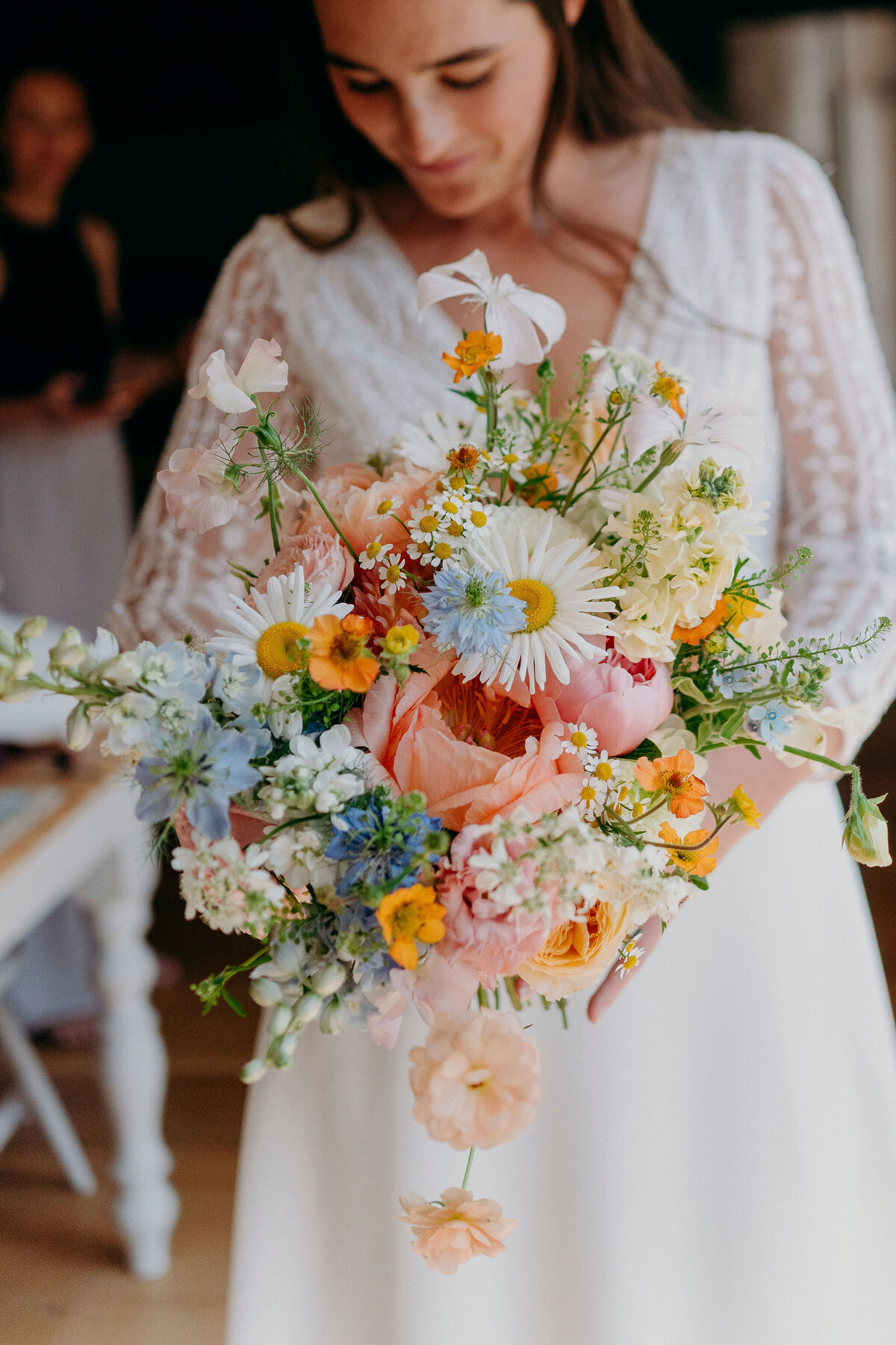 Spring summer floral bouquet natural organic 