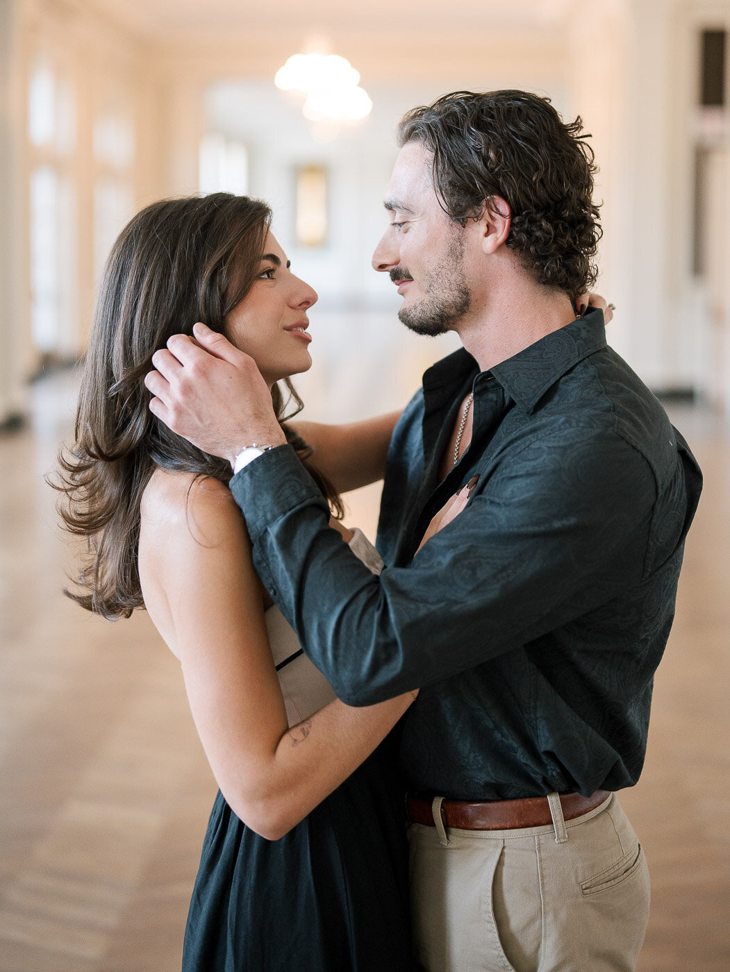 Downtown Chicago Engagement Photos-12