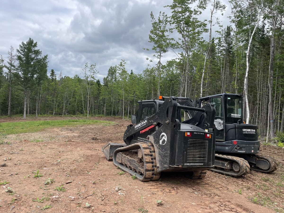 Ground Down Land Management - Excavation Services - Nova Scotia - Property Access - Trail Systems - Driveways - Patios - Landscaping - Mulching
