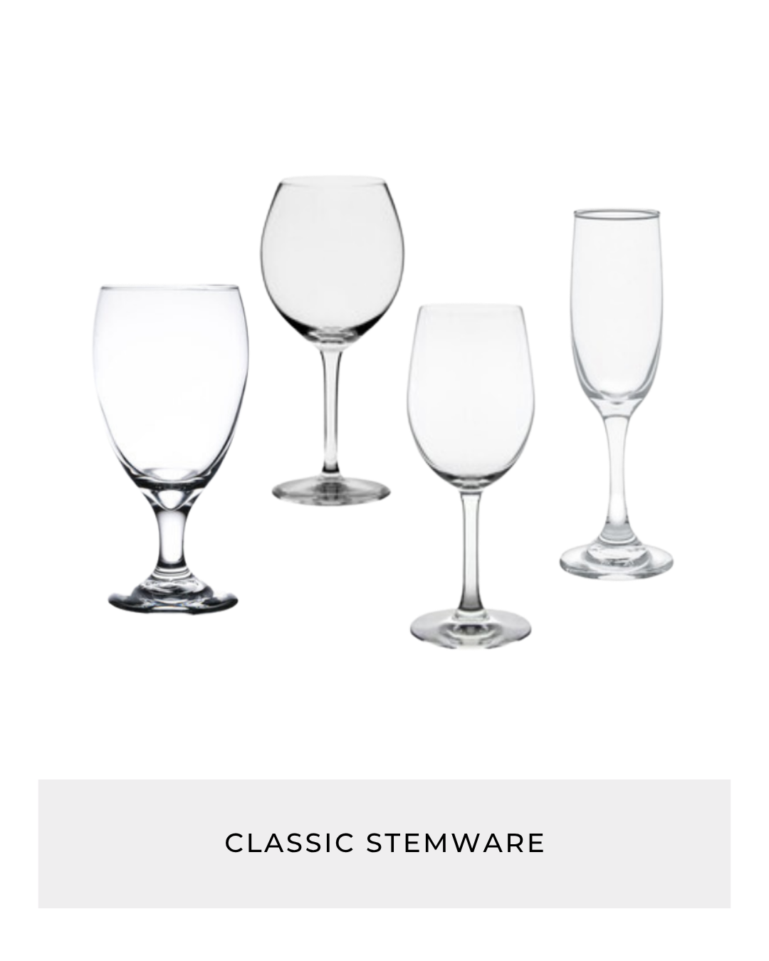 Classic Stemware