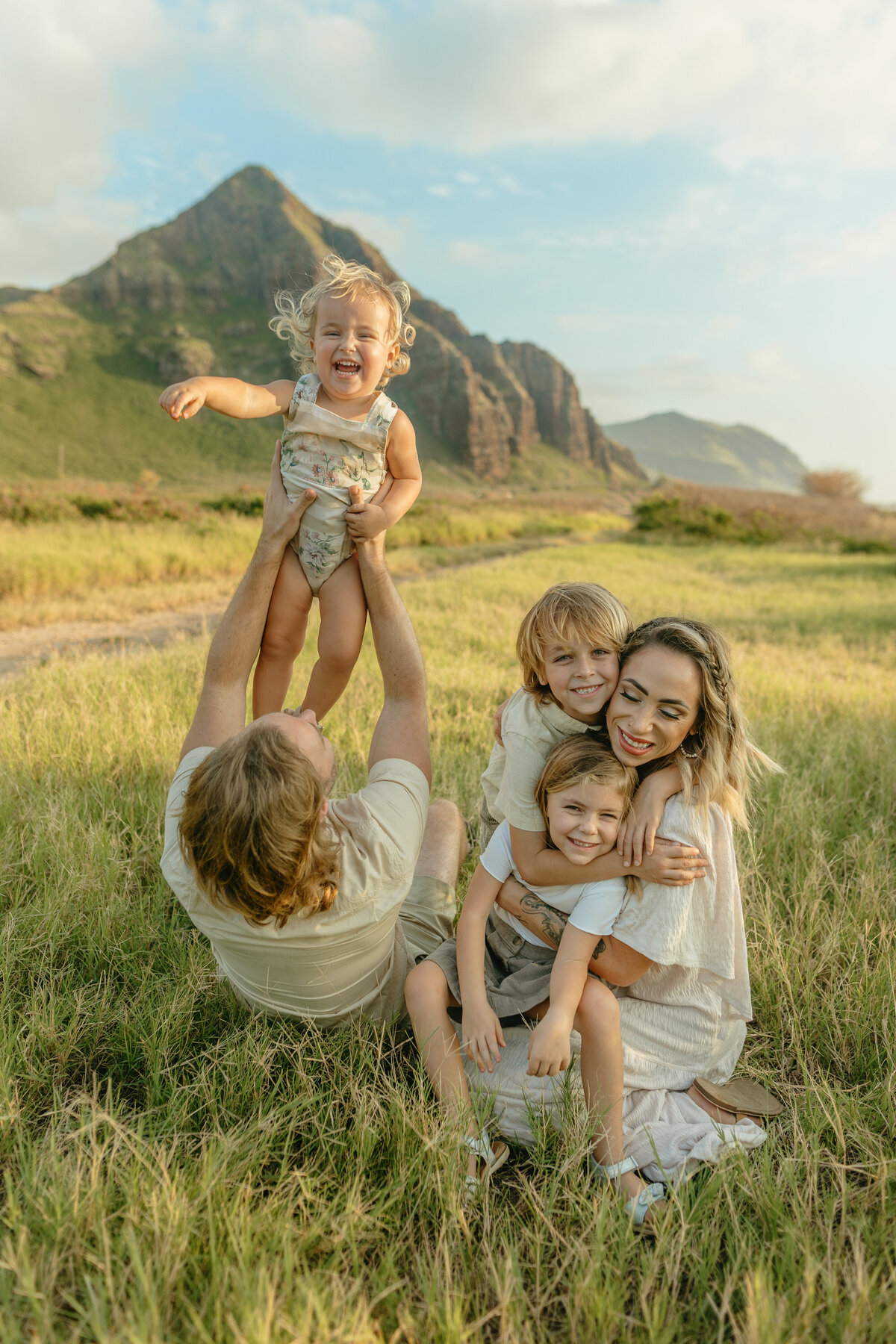 Family Photos in Honolulu Oahu Hawaii
