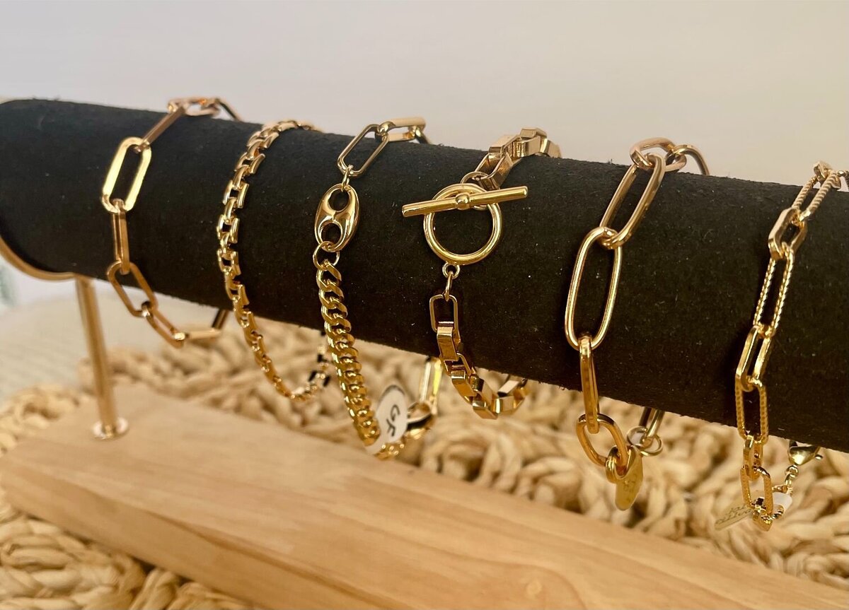The Project Gold-Filled Chain Link Bracelets