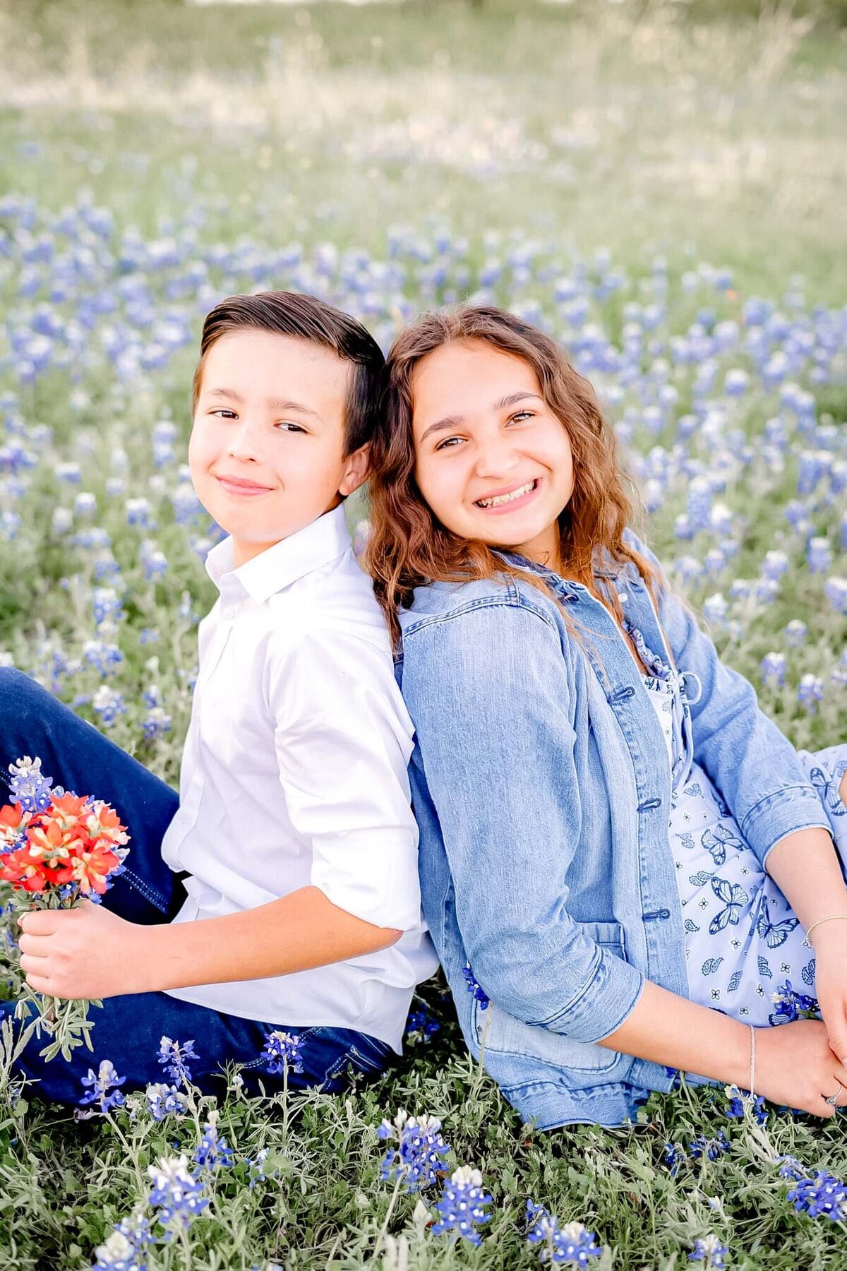 Austin TX Spring Mini Session Bluebonnets Magnolia and Grace Photography Co