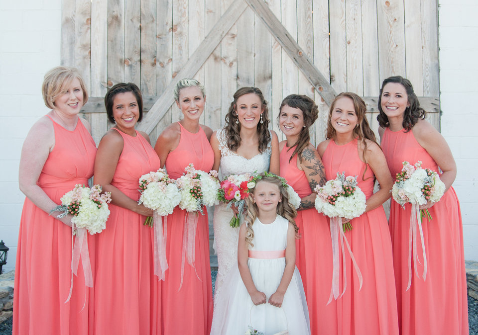 Destination wedding ceremony photographed at Overlook Barn by Boone Wedding Photographer Wayfaring Wanderer. Overlook Barn is a beautiful venue in Beech Mountain, NC.