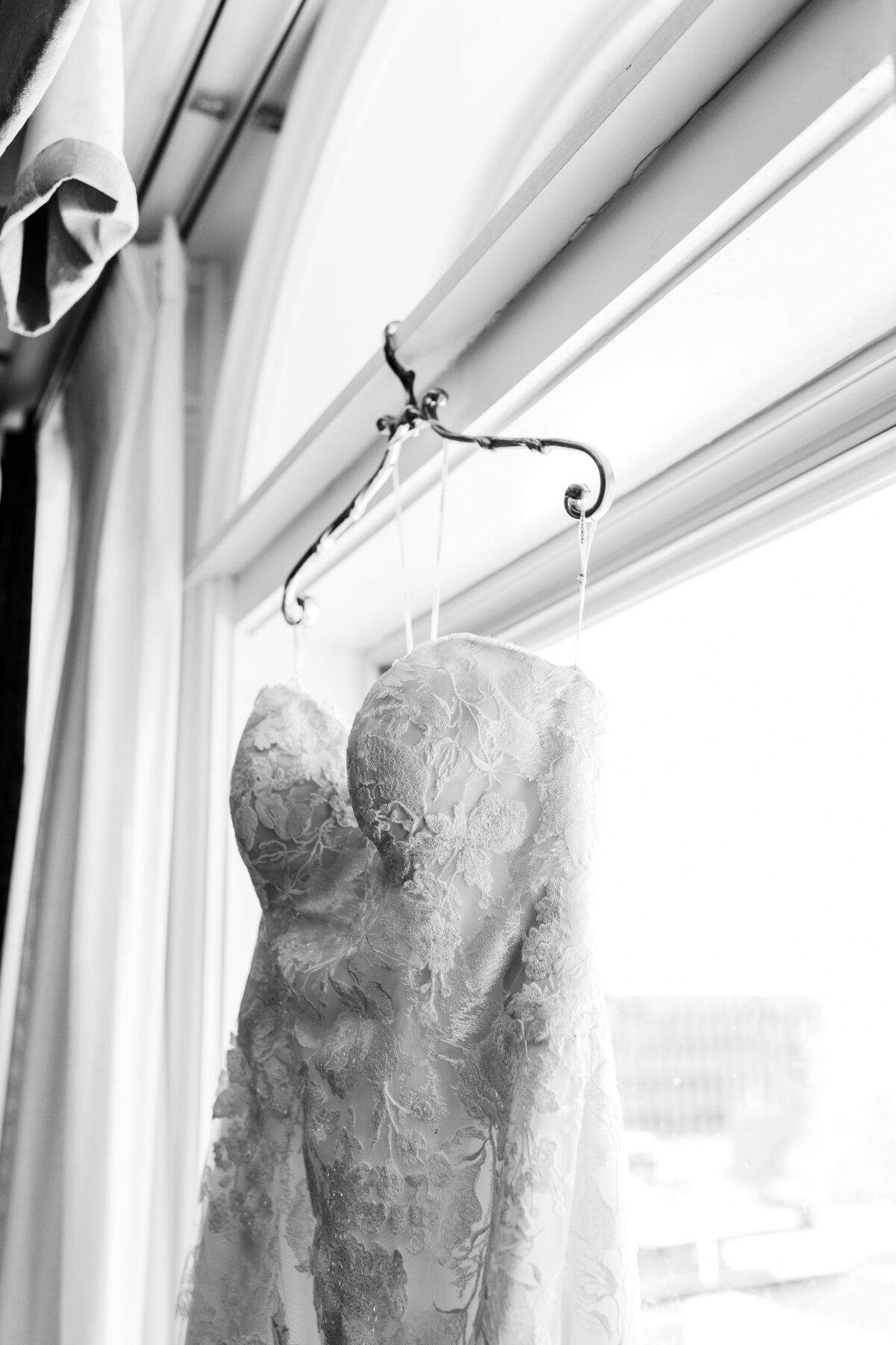 Bride in a Pronovias gown for her West Virginia Wedding