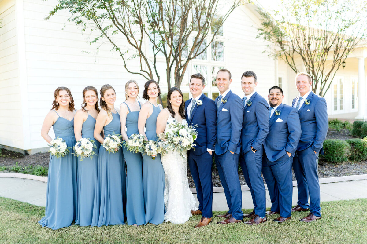 1Rachel Miles Milestone Krum Denton Texas Walters Wedding Blue Wedding 42