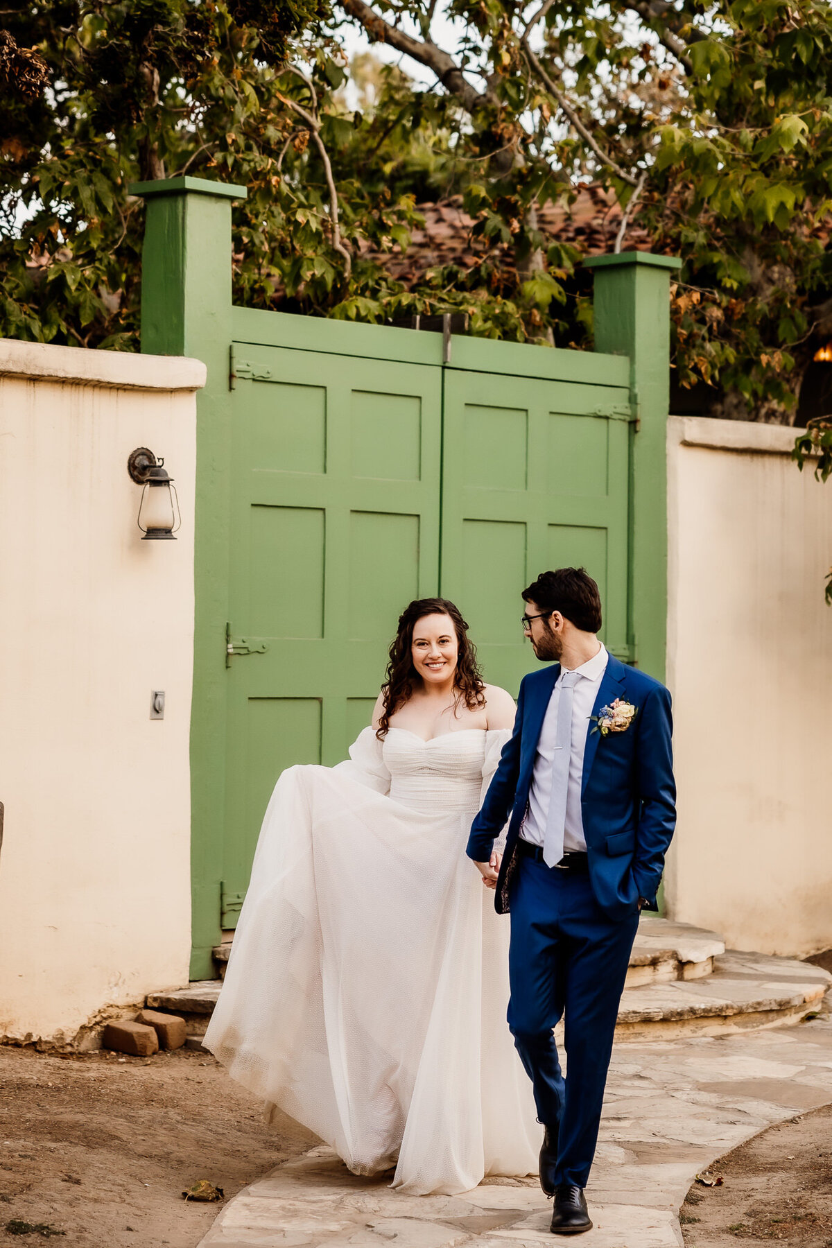 Archer Inspired Photography - Rachel and Alex Wedding - Rancho Los Cerritos Historic Site - Long Beach - Couple Photos-337