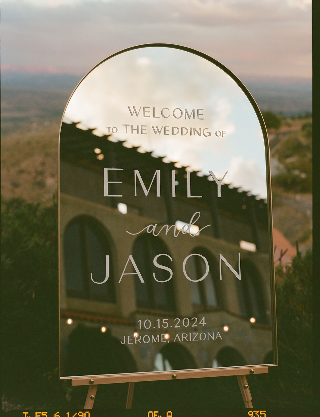 Romantic Jerome, Arizona wedding planned and styled by BTO Events