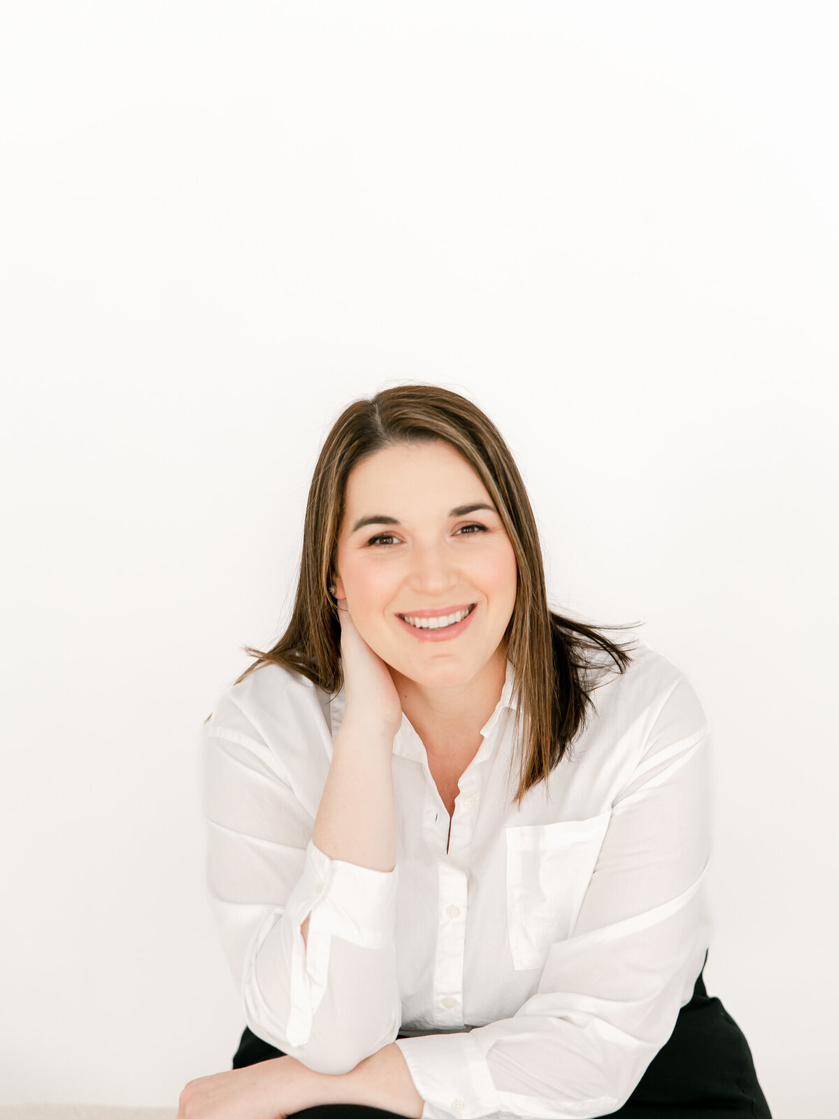portrait of a woman during headshots