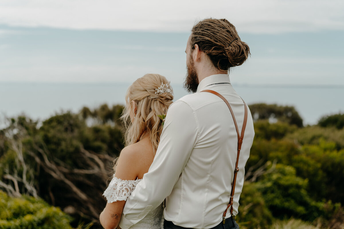 Eliza and Luke's big day by wedding photographer Mornington, Jake Grinde.