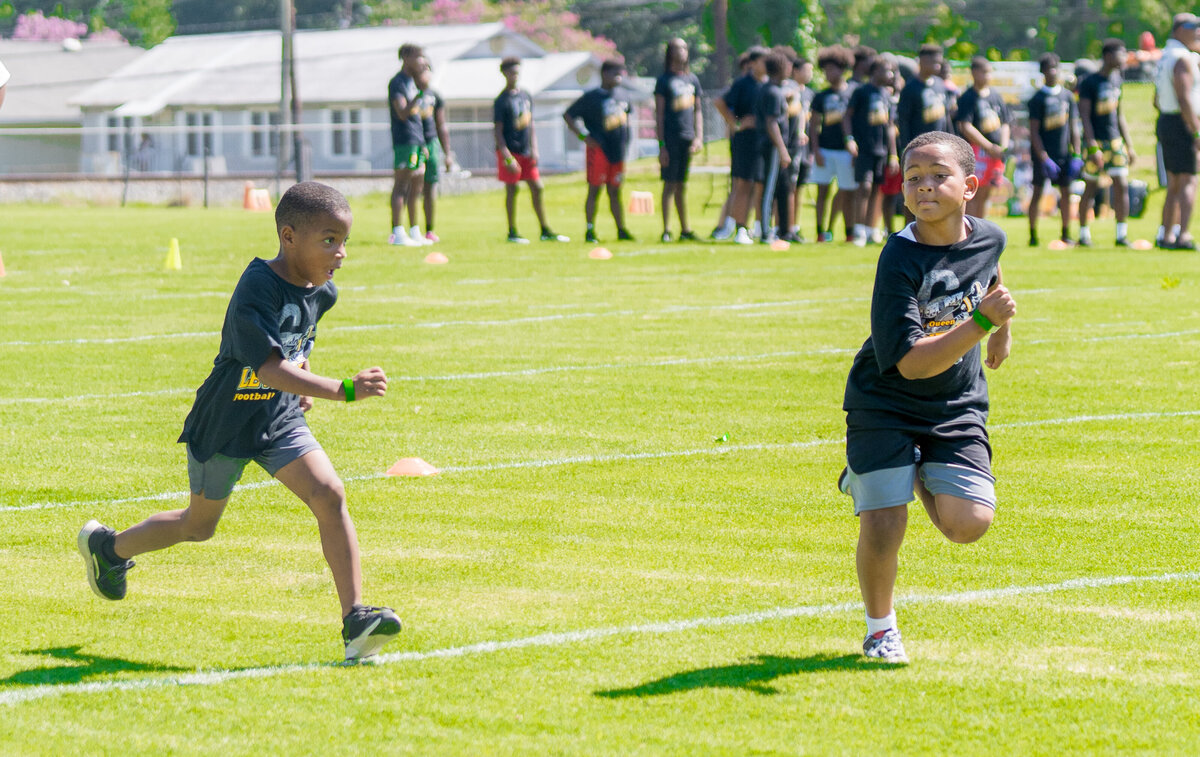 Patrick Queen Level Up 2024 Football Camp -193