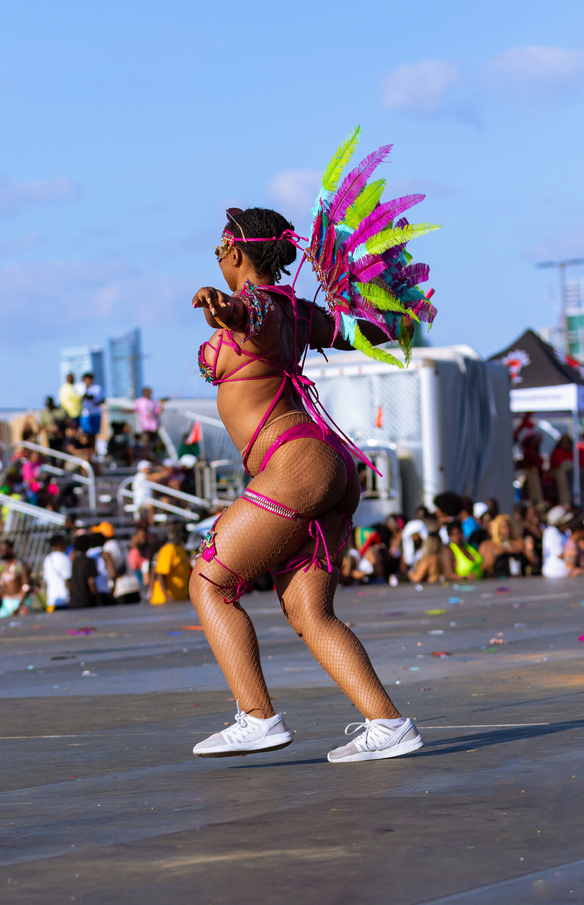 Photos of Masqueraders from Toronto Carnival 2023 - Sunlime Mas Band - Medium Band of The Year 2023-061