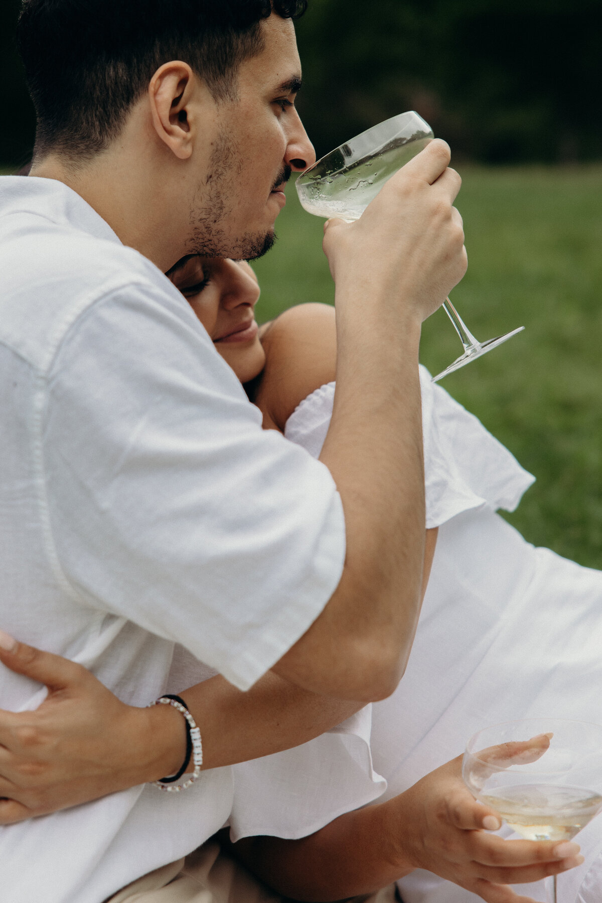 Kassiani Daniel Central Park Picnic Engagement Session 79