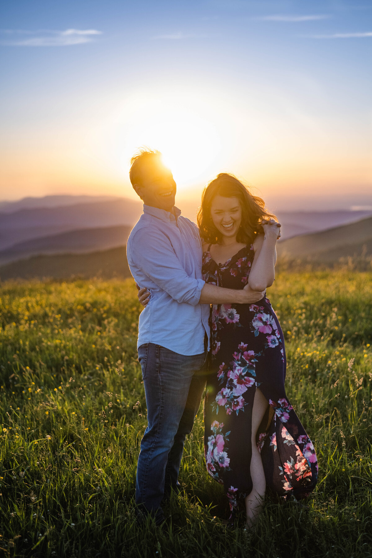 Smoky Mountain Engagement Photos