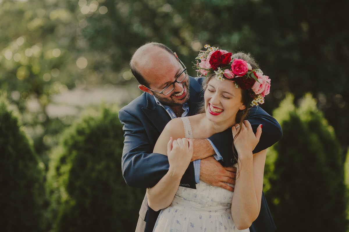 10_Outdoor_Couple_Engagement_Sunset_Boho_Dress_Flower_Crown