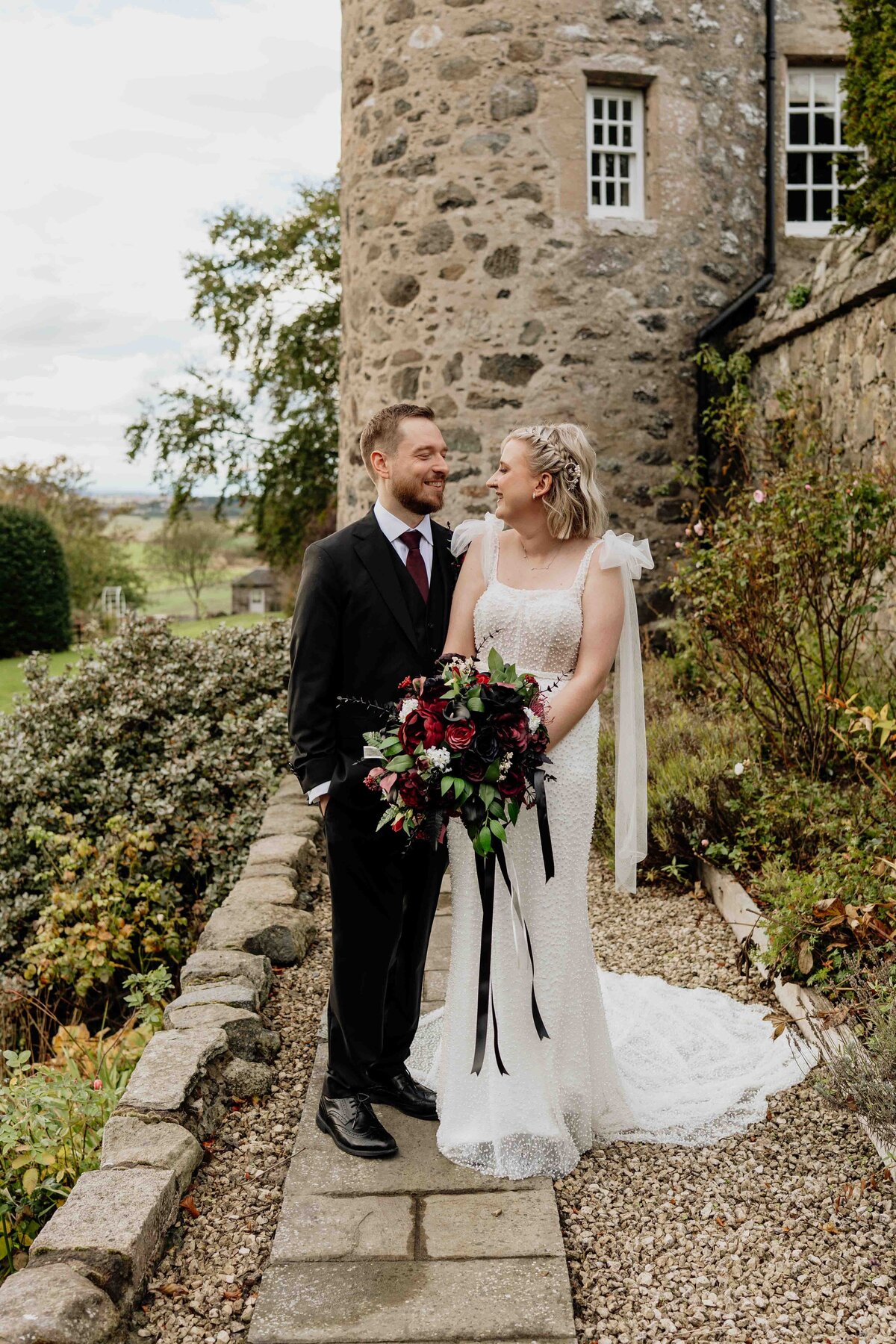 Barra Castle Wedding - Aberdeenshire Wedding Photographer-10