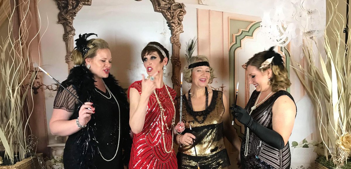 Roaring 20s Makeup by Natalie Setareh