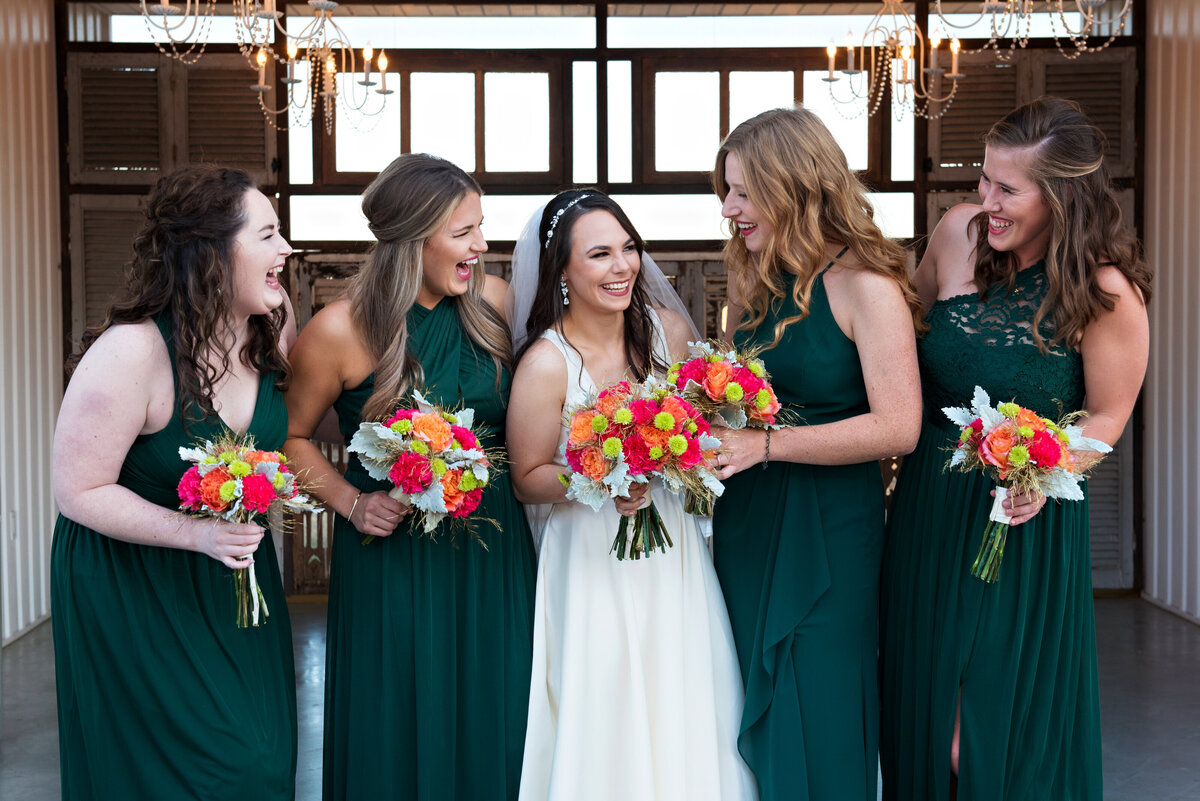 Garcia Oklahoma Wedding at The Dowry in Ada Bridesmaid