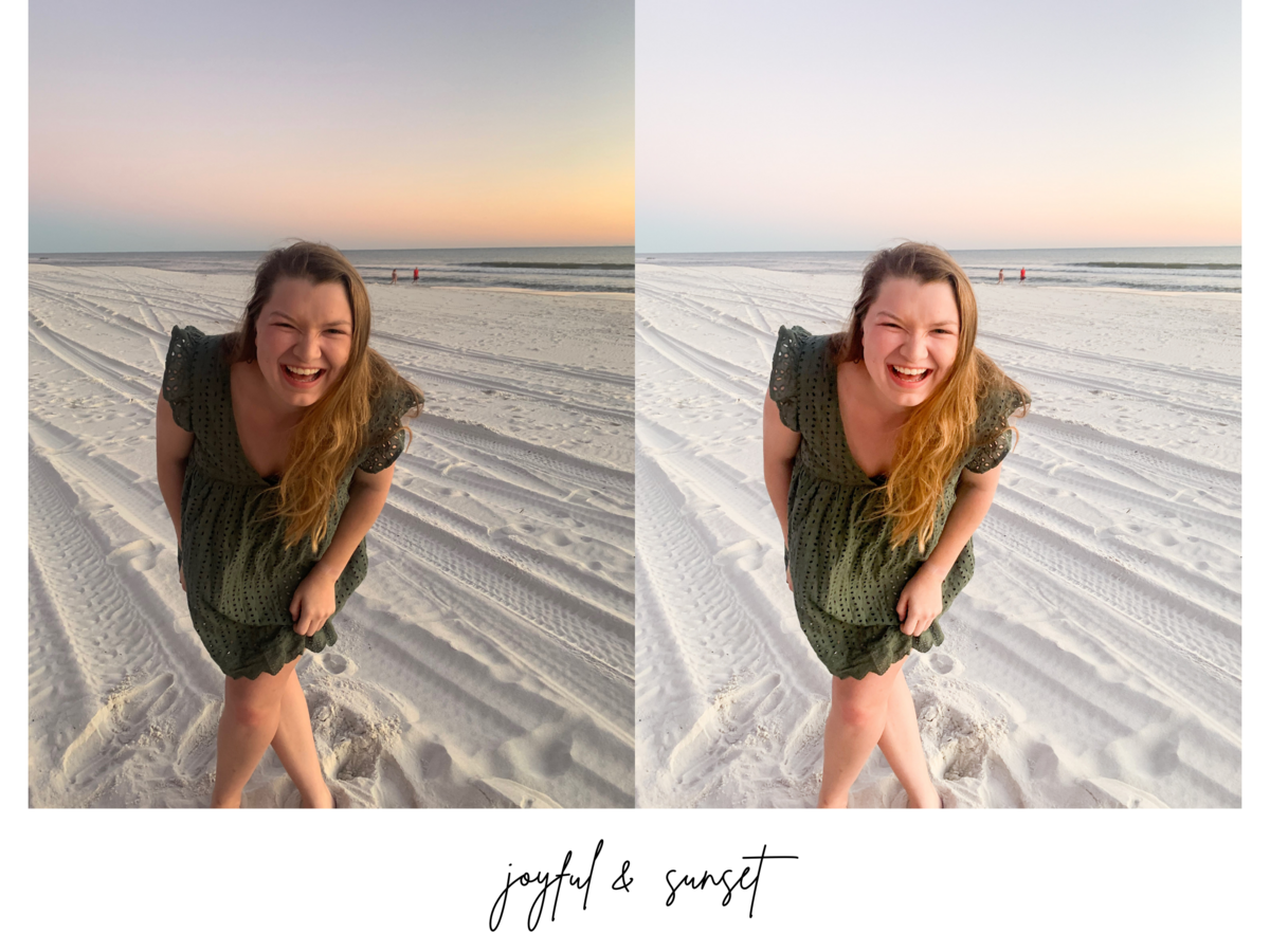 joyful & sunset