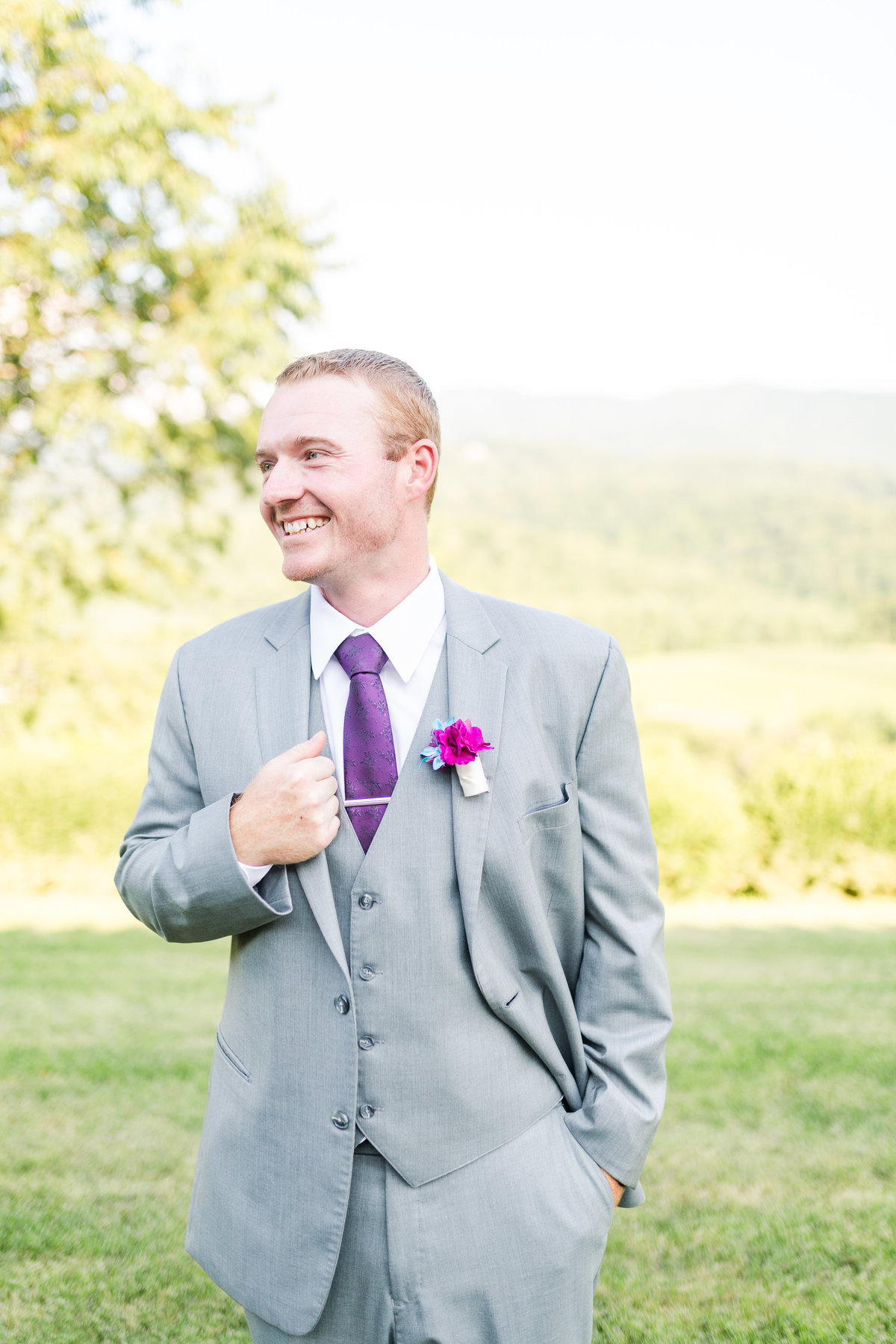 Purple & Teal Villa Nove Vineyards Summer Wedding-262