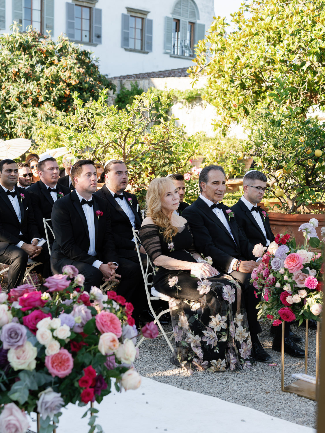 079-Wedding-Guests-Watching-Ceremony