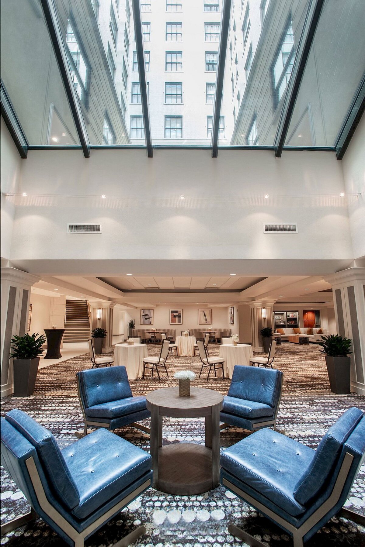 Hotel lounge interior design