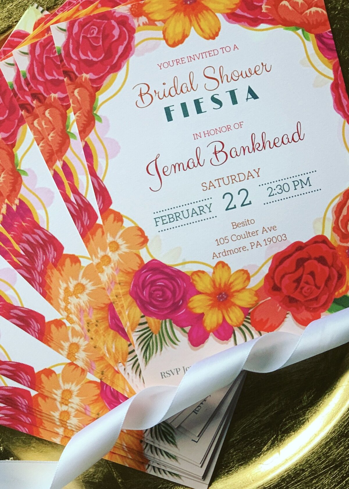 bridal fiesta tall 