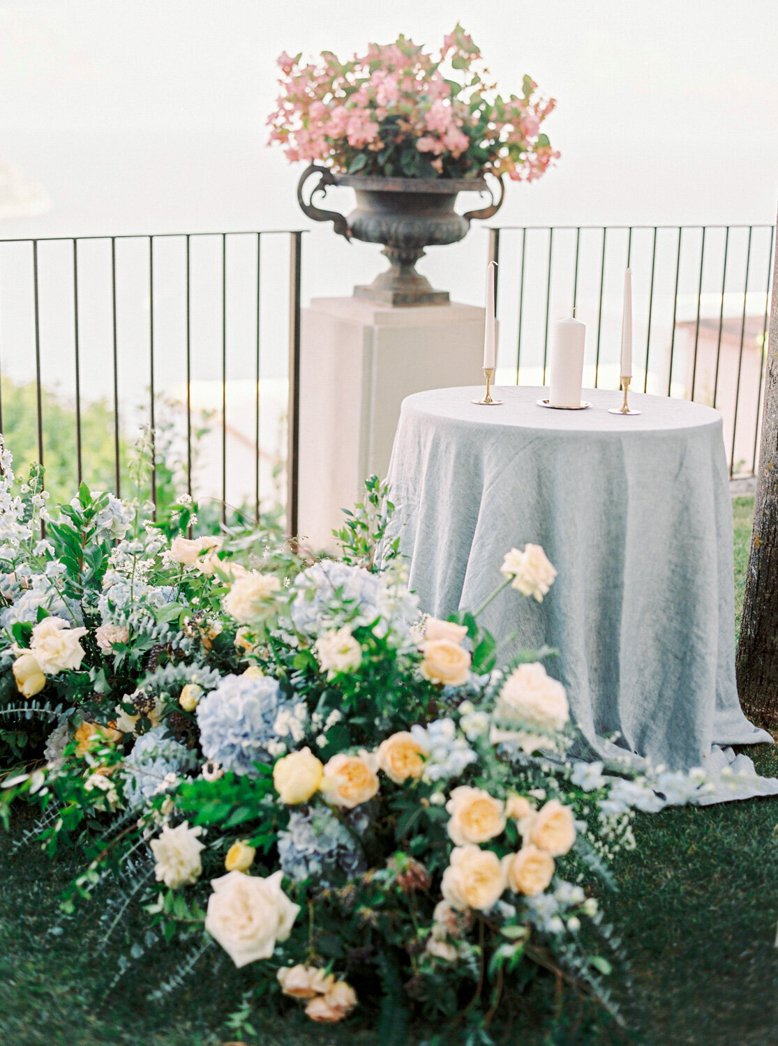 Kuts Flowers Floral details at Villa Eva Ravello