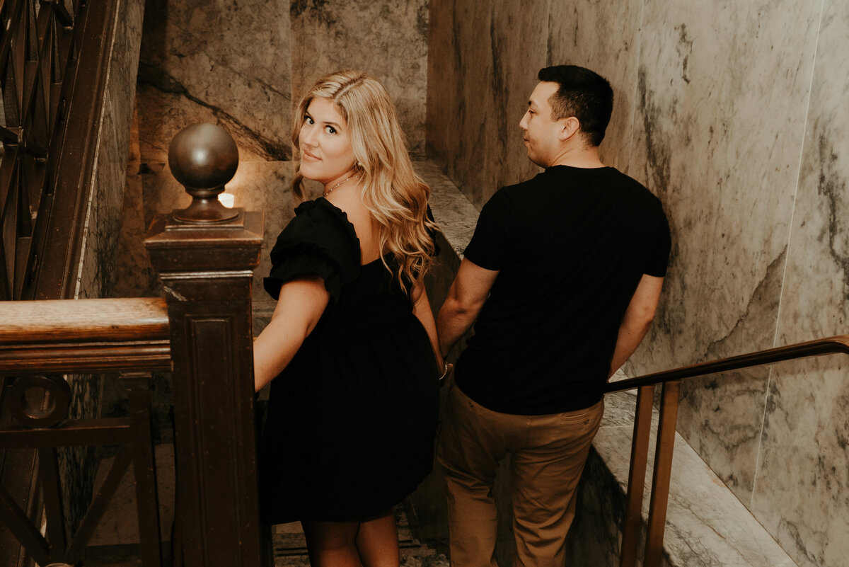 Olympia Washington Engagement Session at Olympia Capitol Building Knotted Pines Co.8