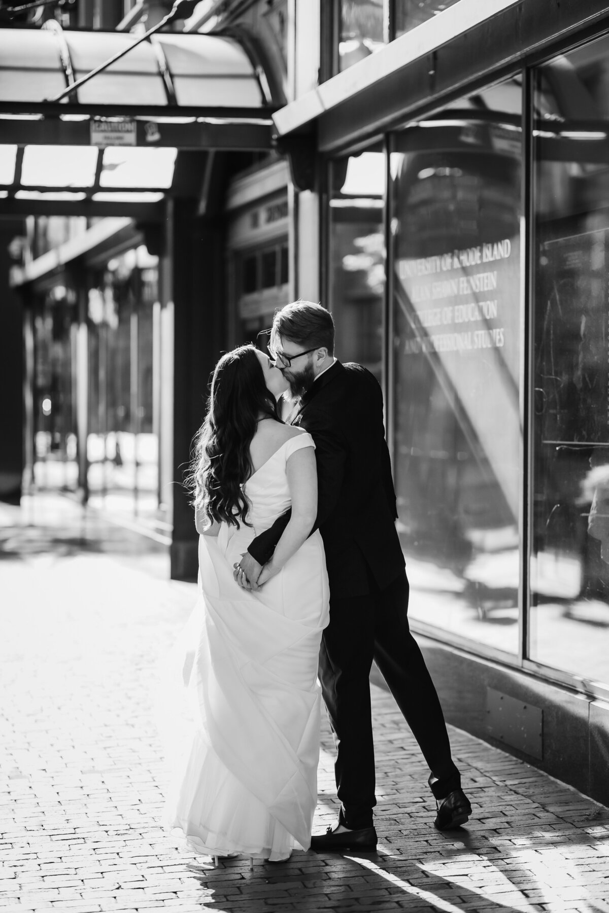 chic providence downtown wedding