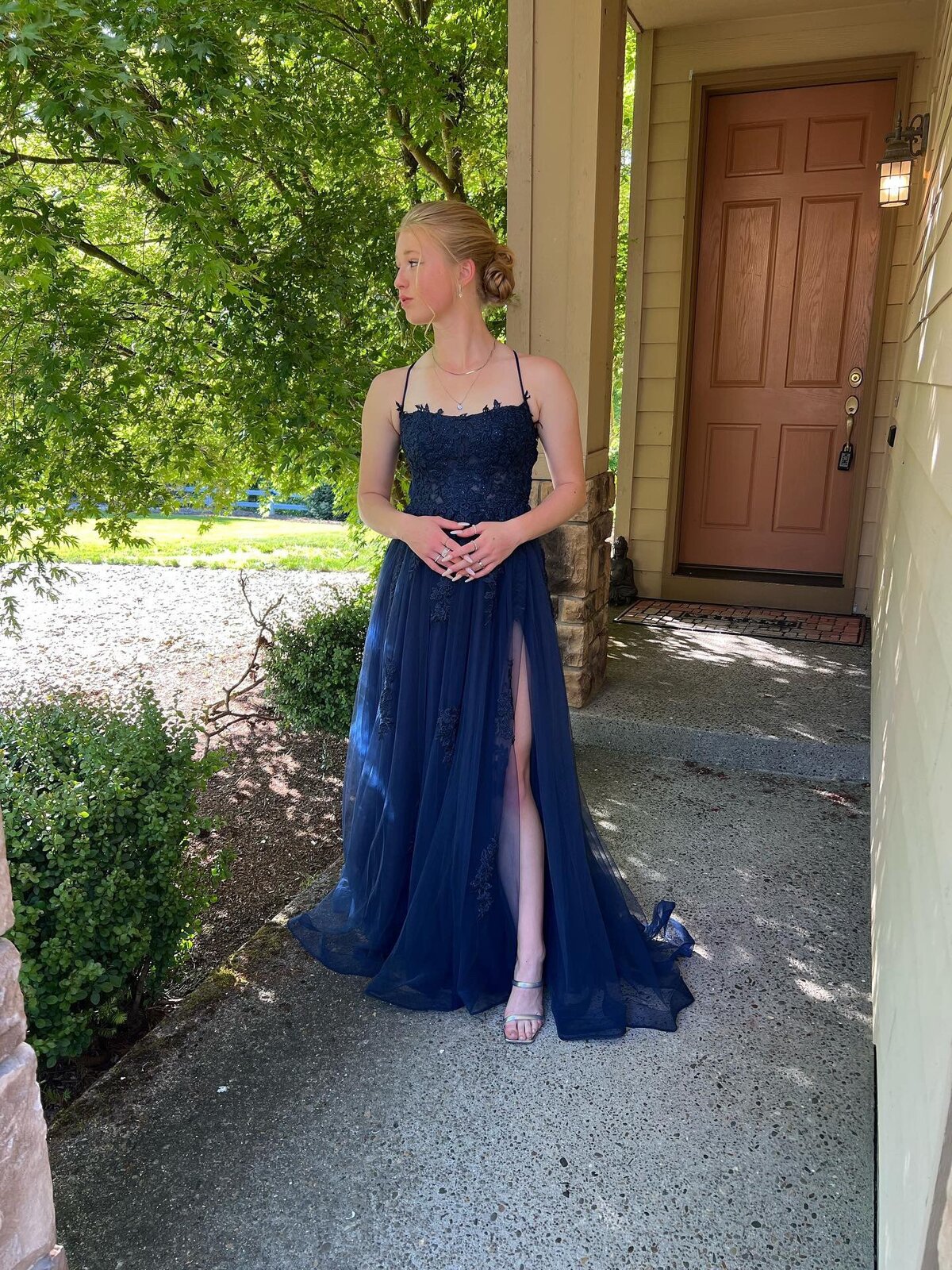 Formal Dress Navy | Lucia Isabel
