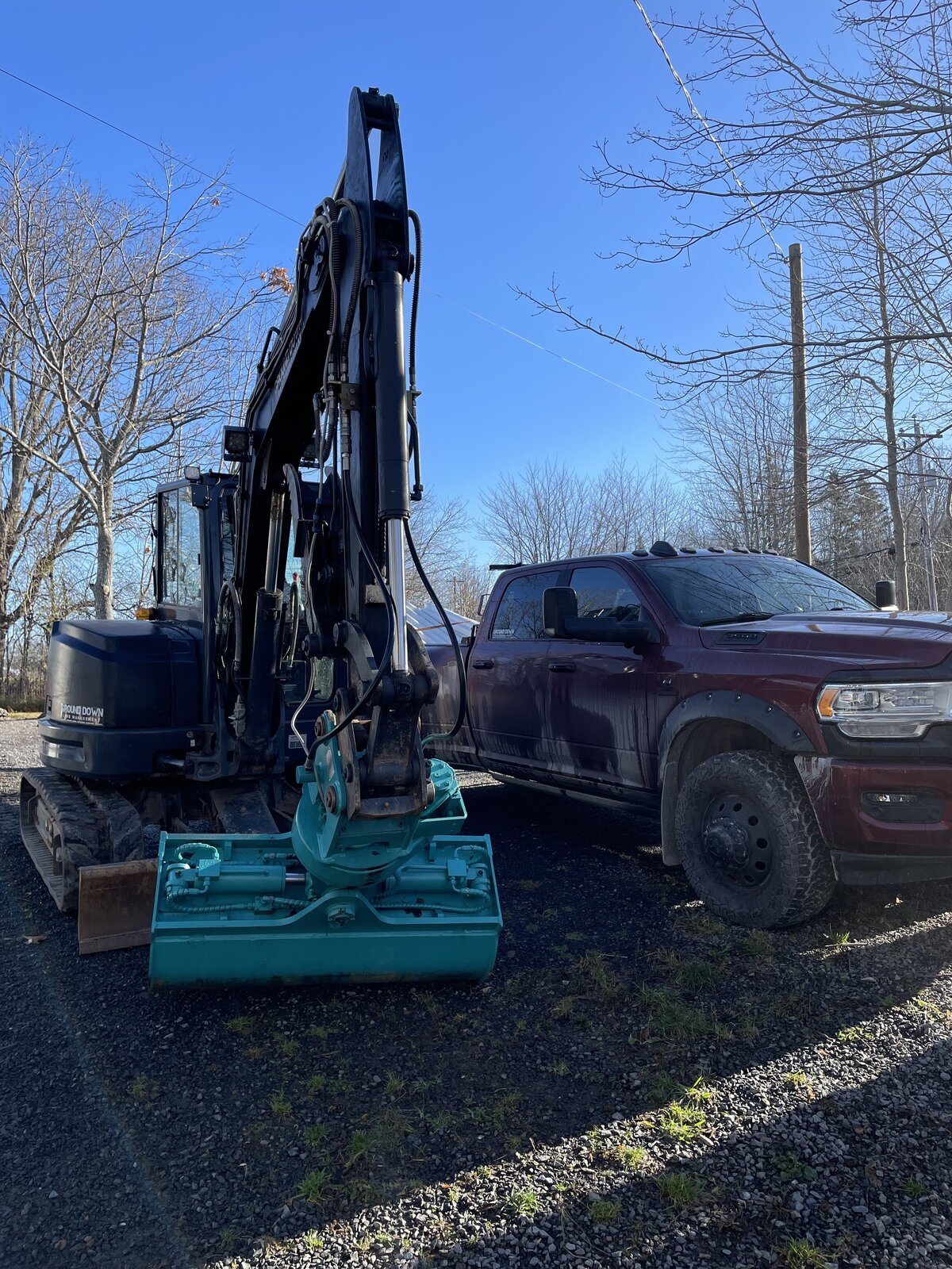 Ground Down Land Management - Excavation Services - Nova Scotia - Property Access - Trail Systems - Driveways - Patios - Landscaping - Mulching