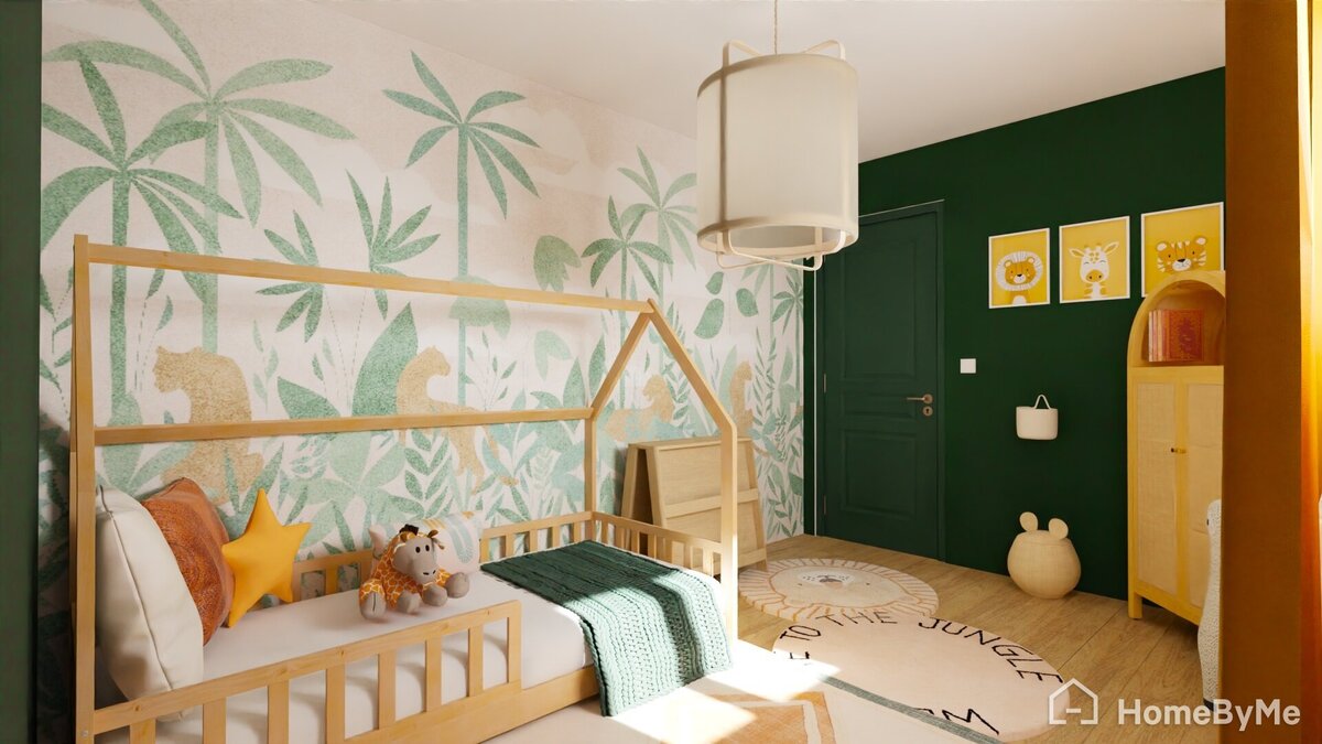 chambre-enfant-jungle