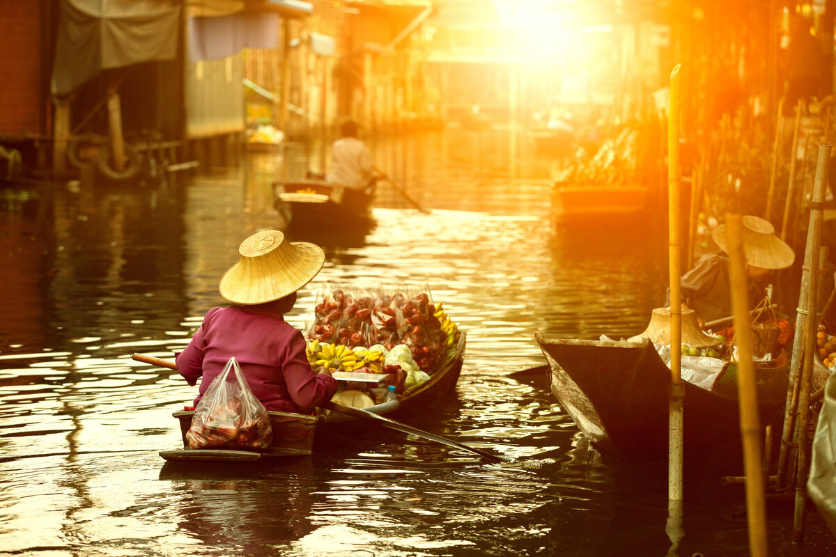 floating market thailand full
