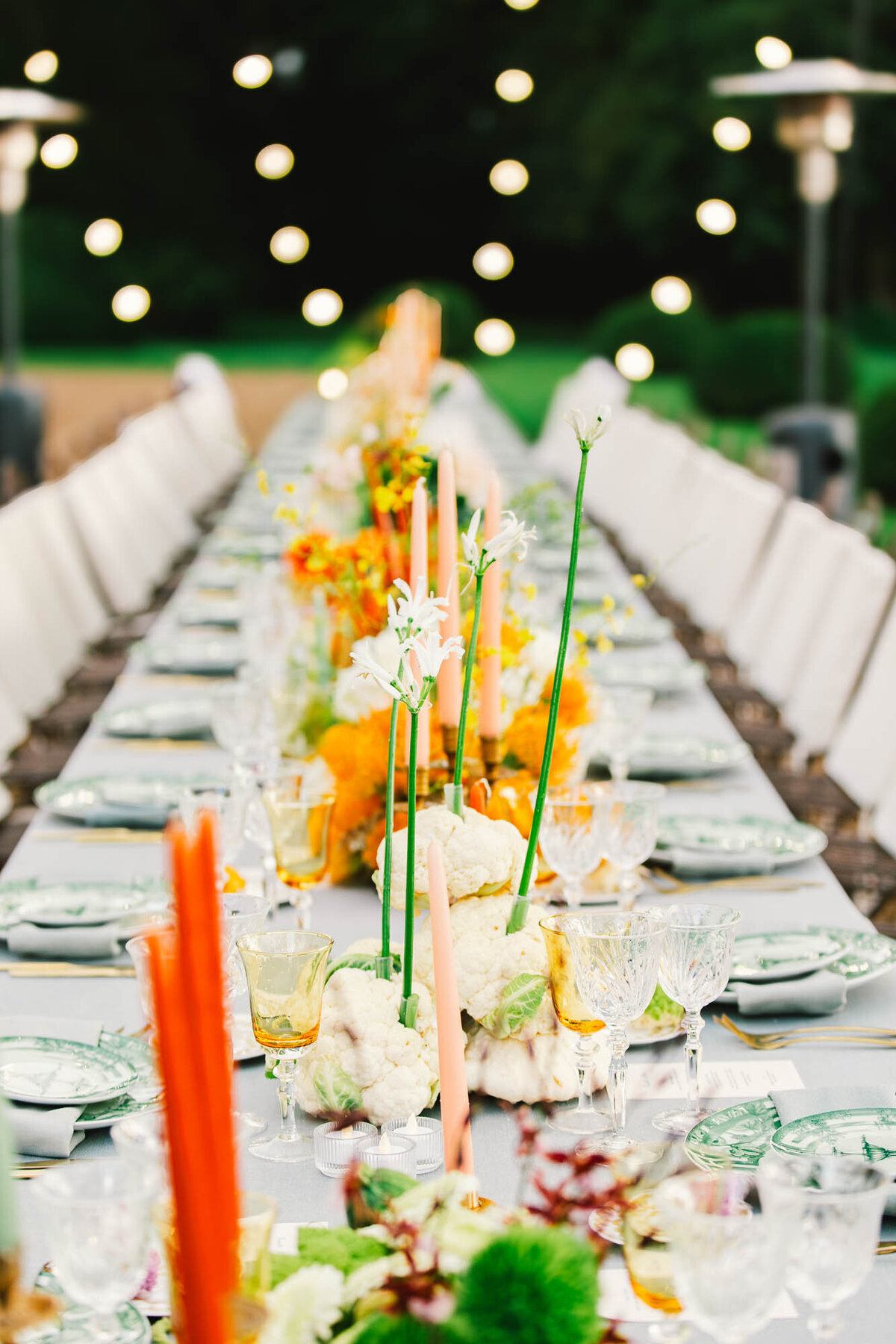 Wedding_Château _Champlâtreux_florist_trend _2025_vegetables_flowers_Capucineatelierfloral478