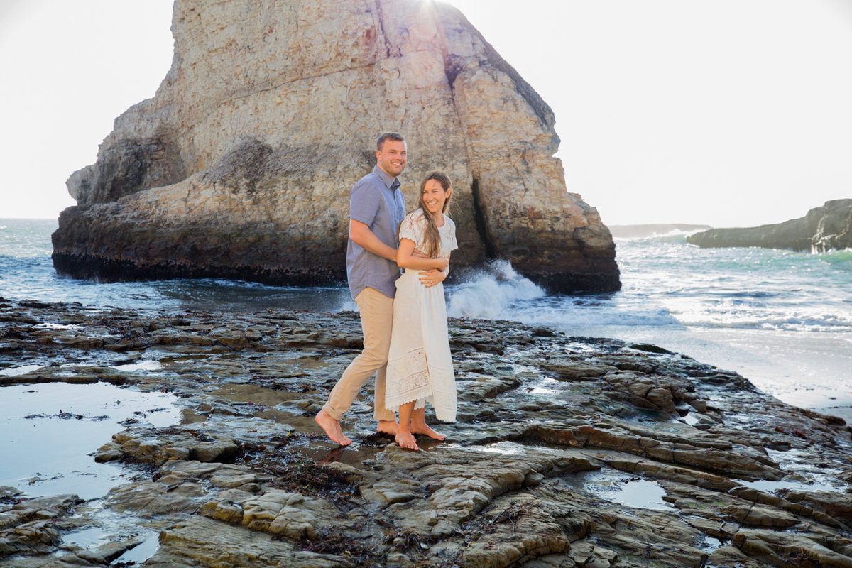 Deneffe studios engagement session and wedding images in Northern California, natural light portraits