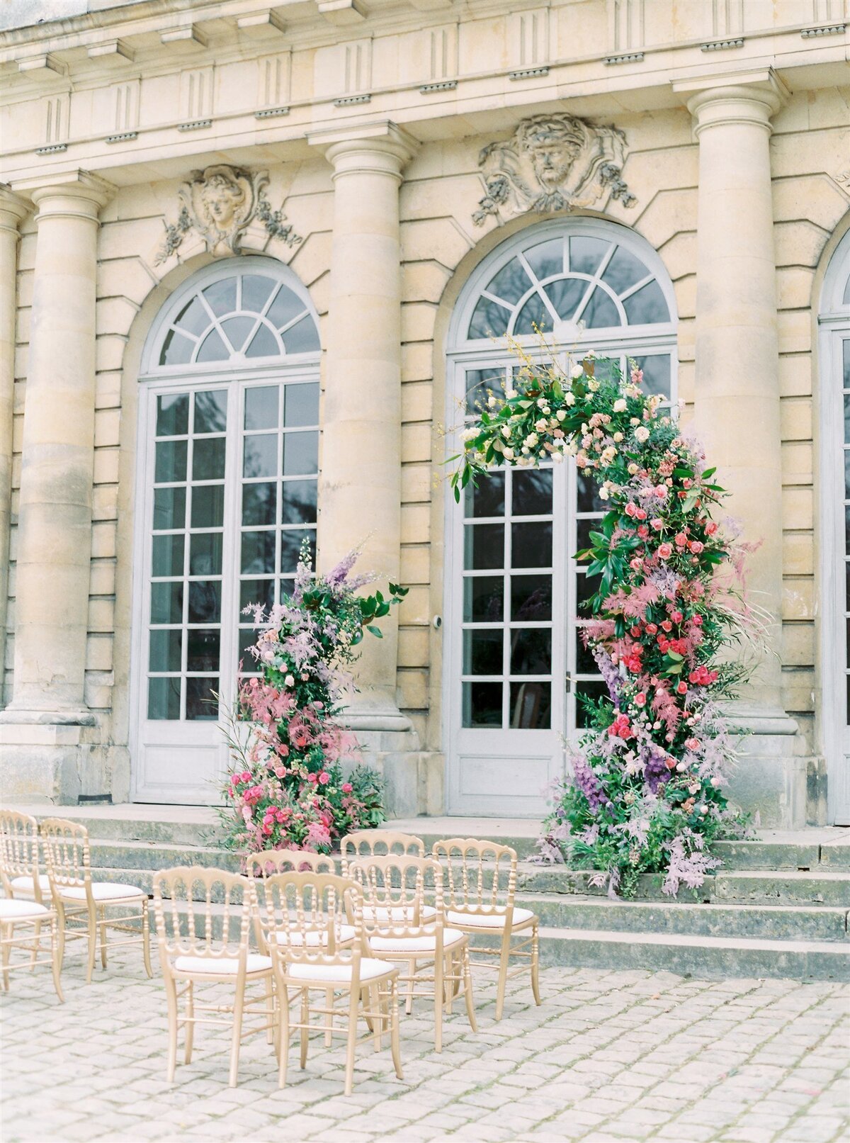Paris Chateau de Champlatreux wedding-19