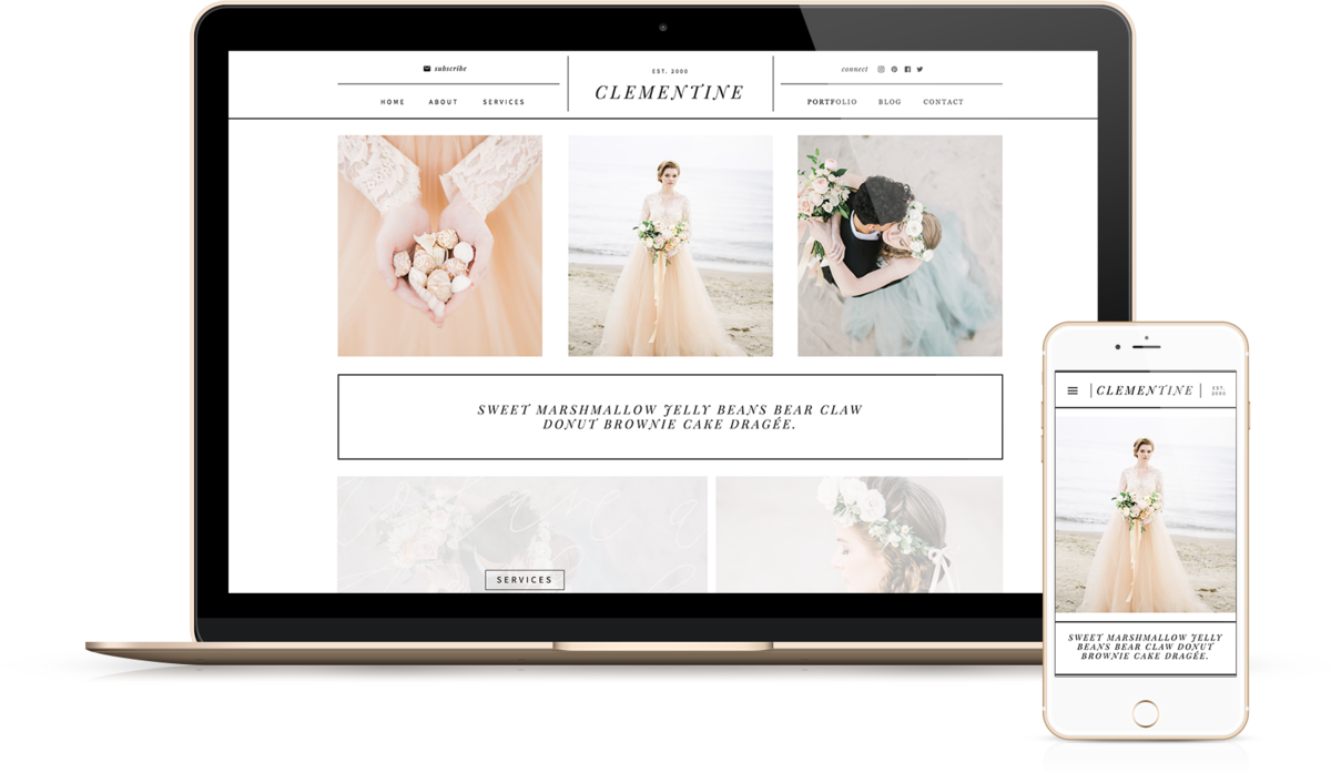 Simone | Showit Website Templates | Showit Websites by Heather Jones Creative